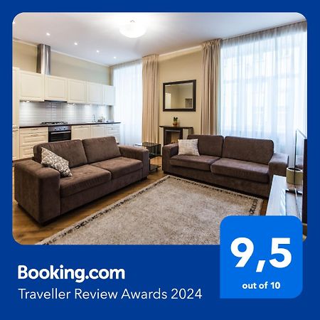 Riga Lux Apartments - Ernesta, Free Parking المظهر الخارجي الصورة