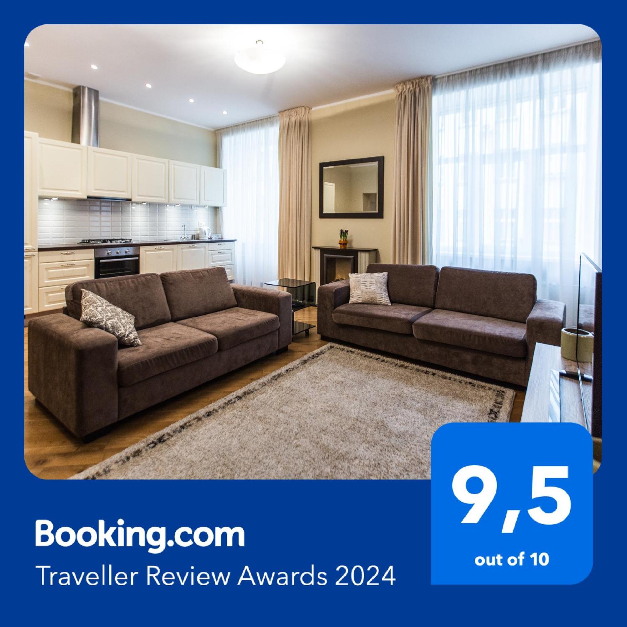 Riga Lux Apartments - Ernesta, Free Parking المظهر الخارجي الصورة