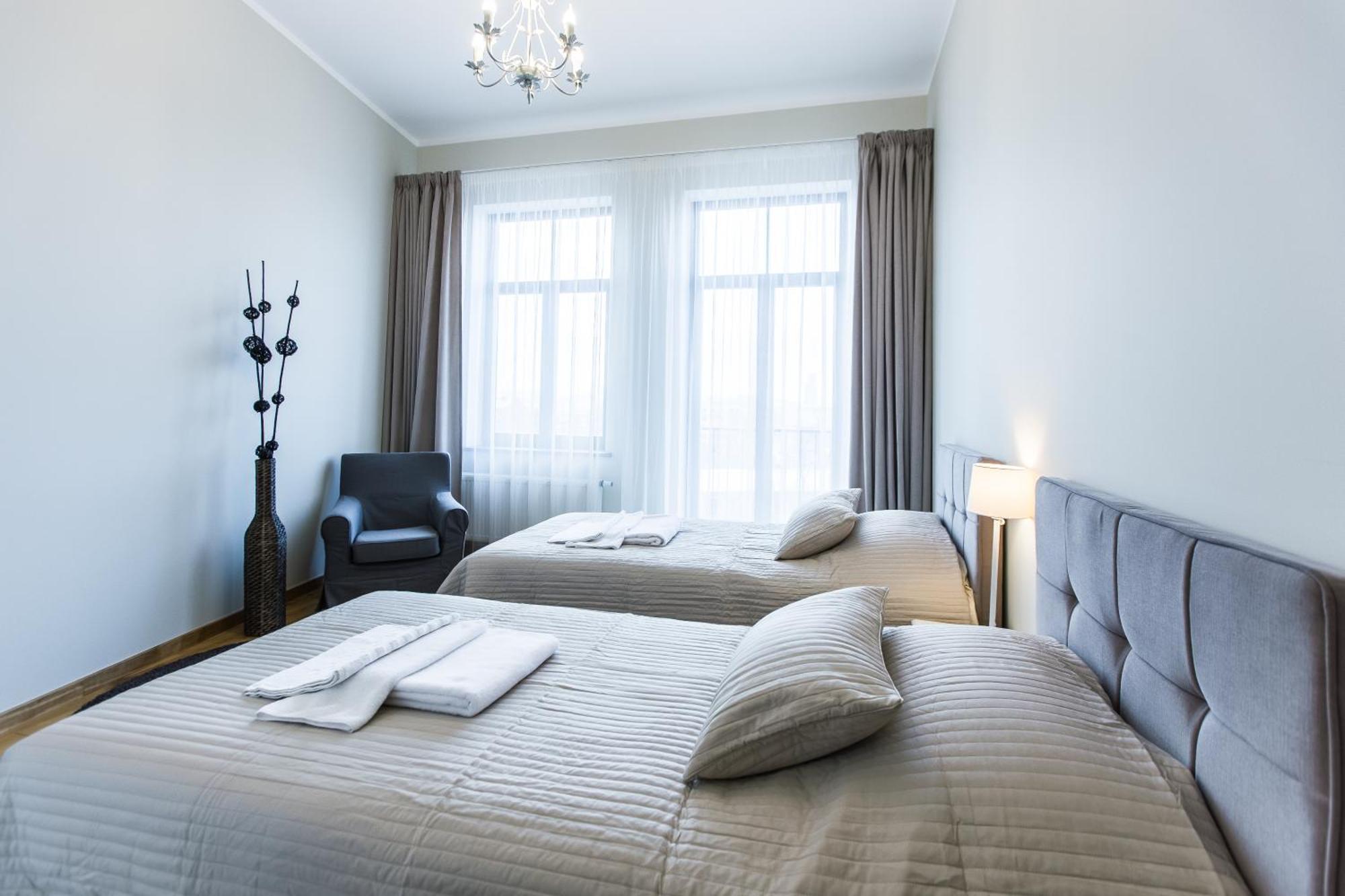 Riga Lux Apartments - Ernesta, Free Parking الغرفة الصورة